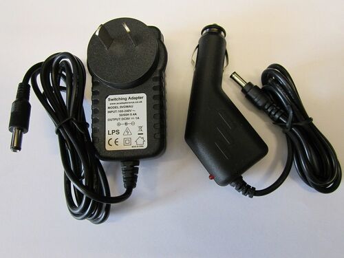 AUS AU Vtech Innotab 2 Inno Tab 2 9V/7.5V Mains AC Adaptor Car Charger SET