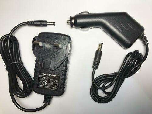 Vtech Storio Interactive E-Reading System 9V AC Adaptor Car Charger SET - Click Image to Close