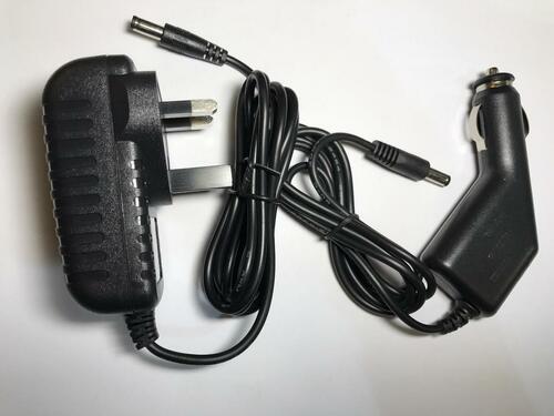 Vtech V Tech Mobigo Touch Learning System 9V Mains AC Adaptor Car Charger SET