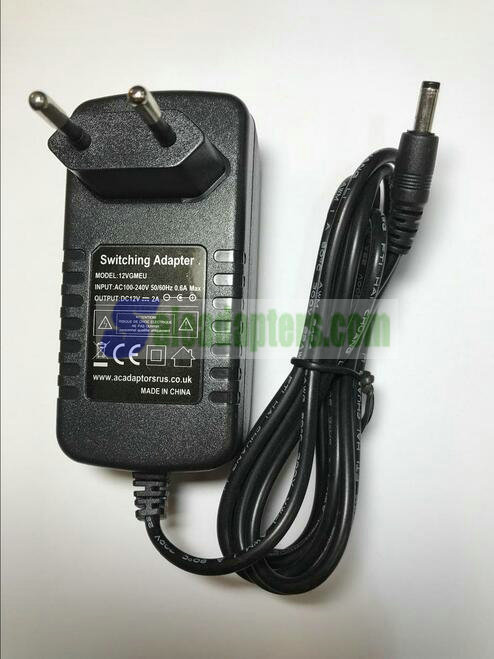 Acoustic Solutions/Alba PDVD-301 Portable DVD Player Mains AC Adaptor Charger EU