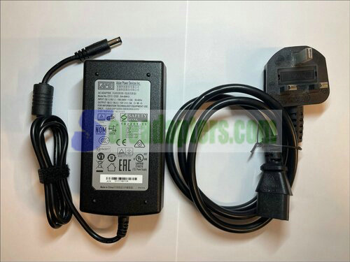 JVC LT-22DD1BU TV Compatible 12V Mains AC-DC 5A Power Supply Adaptor UK