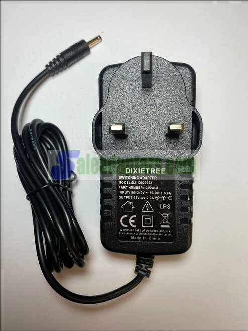 12V Mains AC-DC Adaptor Power Supply for JBL on Tour XT Mobile Speaker System