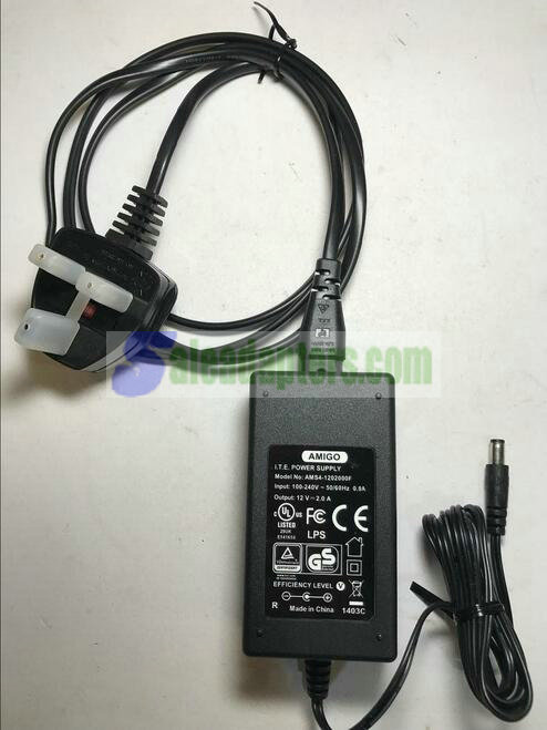 12V IOMEGA STORCENTER IX2-200 EXTERNAL HARD DRIVE AC-DC ADAPTOR