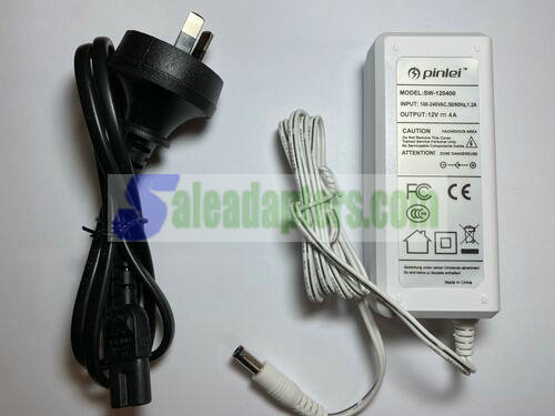 AUS Australian 12V 4A 3.5A 3A 2.5A AC-DC Adaptor Power Supply 5.5mm x 2.1mm