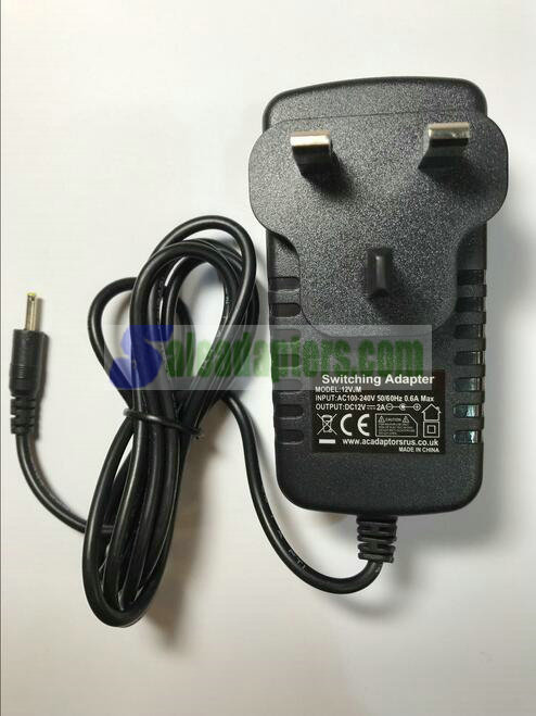 12V HANNSPREE HANNSPAD SN10T130R SN10T130R1 ANDROID TABLET POWER SUPPLY