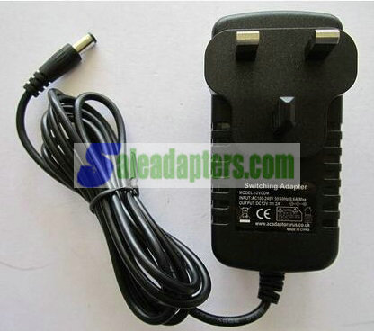 12V Mains AC/DC Adaptor Power Supply for Talk Talk model DSL 3680 Router