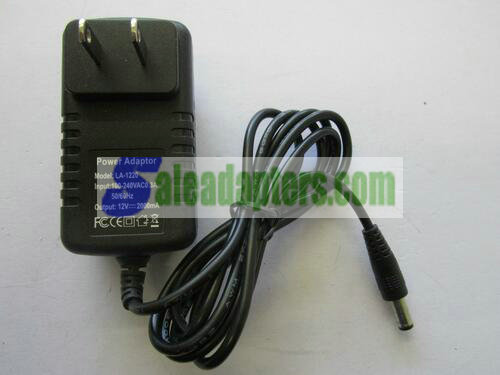 Replacement for 12V Power Supply APD MODEL WA-24E12FU - Click Image to Close