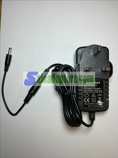 12V MAINS DYMO 260P 360D 420P LABEL MANAGER AC-DC Switching Adapter CHARGER PLUG