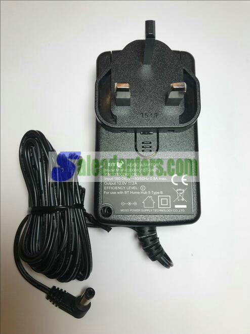 12V MAINS LEADER MV12-Y120100-B2 PSU PART AC ADAPTOR POWER SUPPLY CHARGER PLUG