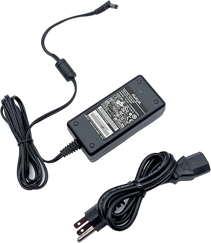 Genuine Avaya PSC18U-480 48V Global AC power adapter for VOIP Phones Connector Type AC