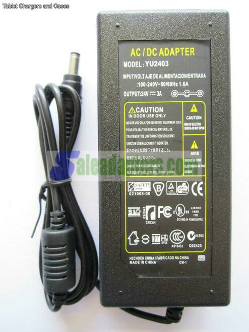 Replacement 24V 2500mA 60W AC-DC Switching Mode AC-DC ADAPTOR GPE060D-240250D