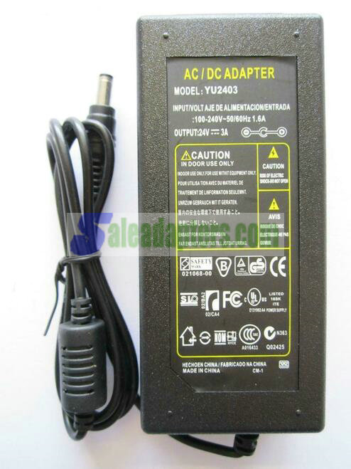 24V 2.5A AC-DC Switching Adapter for SANDSTROM SIPD8012 iPod iPhone Speaker Dock - Click Image to Close