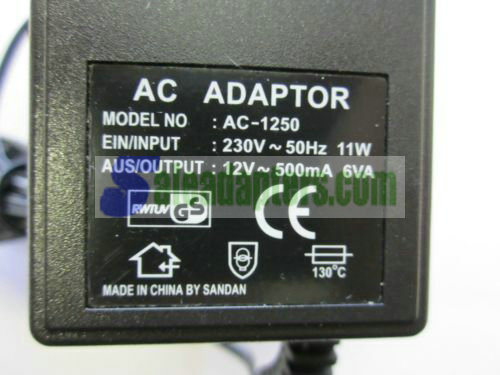 EU European 12V 500mA 6VA AC-AC Linear Power Adaptor for Fibre Optic Xmas Tree