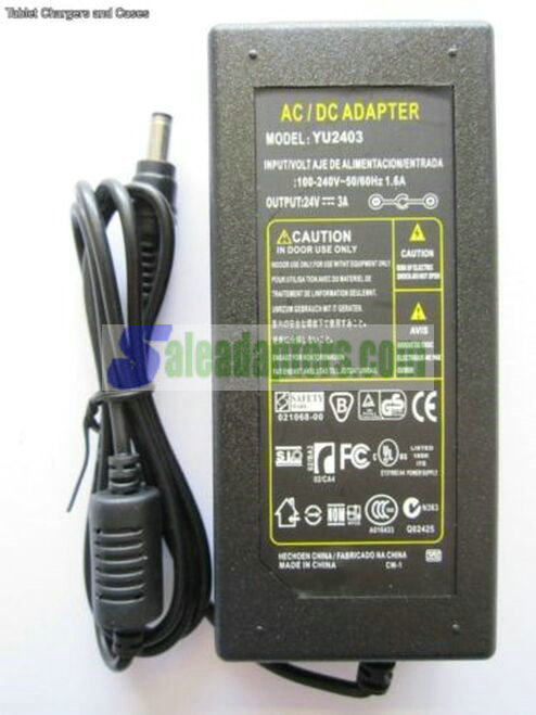 Replacement 24V 2500mA 60W AC-DC Switching Mode Power Supply GPE060D-240250D