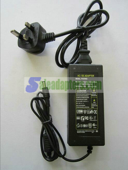 Replacement for 24V 1.5A EA10360R AC-DC Adaptor Power Supply with UK Plug - Click Image to Close