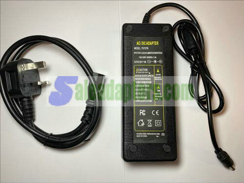 UK 12V 10A 9.5A 9A 8.5A 8A 7.5A 7A AC-DC Switching Adaptor 5.5mm x 2.1mm / 2.5mm