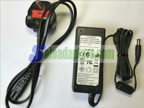 UK Replacement for Brother AD-2436PH1 SA142B-24U Switching Adapter 24V 1.5A 36W