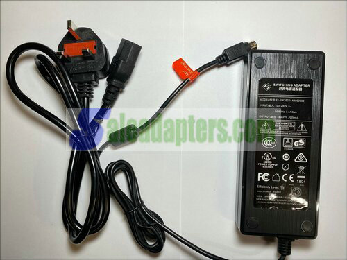 Replacement for 48V 2000mA Switching Adapter model FJ-SW2027A48002000 4 Pin