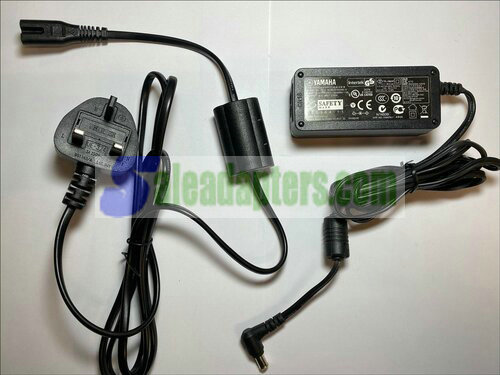 Replacement 15V 2.66A Yamaha ITE Power Supply AC Adaptor NU40-8150266-I3 UK Plug