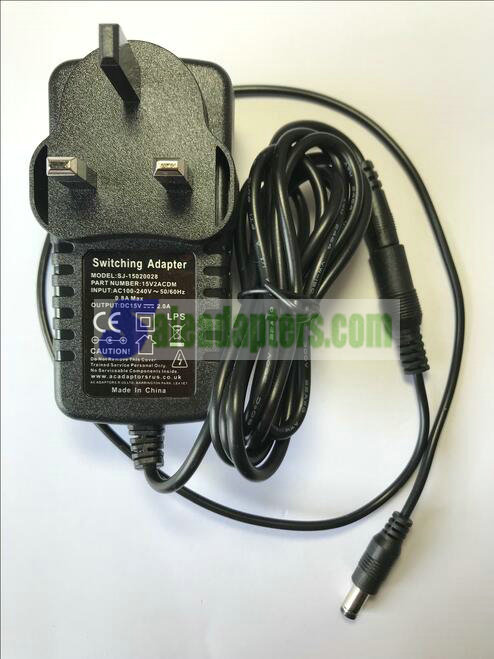 Replacement SMPS Switch Mode Supply for 15V 1A for Doctor Tone Power Station