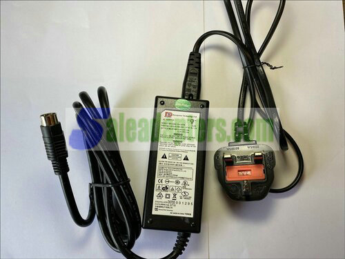 UK Replacement for 5V 2A 12V 2A 4 Pin Power Supply JHS-E02AB02-W08B AC Adaptor