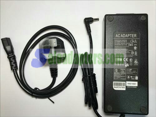 UK 12.0V 12V 10A AC-DC Adaptor Power Supply 5.5 x 2.5 Positive Centre Polarity