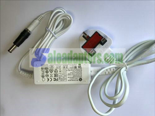 12V 3A Mains AC Adaptor Power Supply for uv/led nail lamp 2 x 0.75 mm no.15382 - Click Image to Close