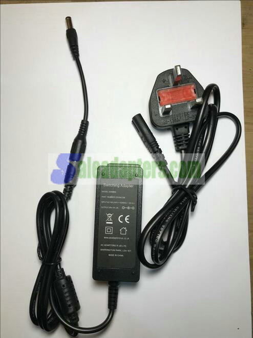 20V 2A AC Adapter Power Supply to replace BOSE 95PS-030-CD-1 with UK Lead