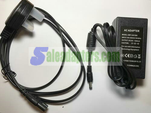 Replacement for 24V 0.5A POLYCOM SWITCHING POWER ADAPTER MODEL SPA12424B