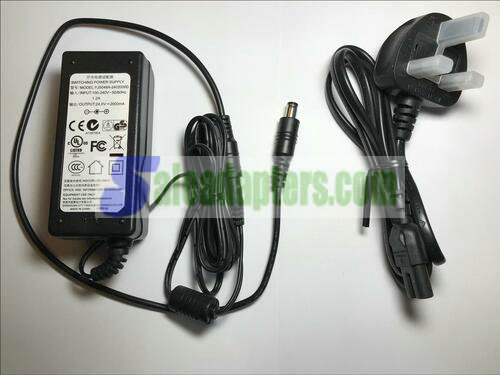 UK Replacement 24V AC-DC Adaptor Power Supply for LG SK5R Sound Bar SoundBar