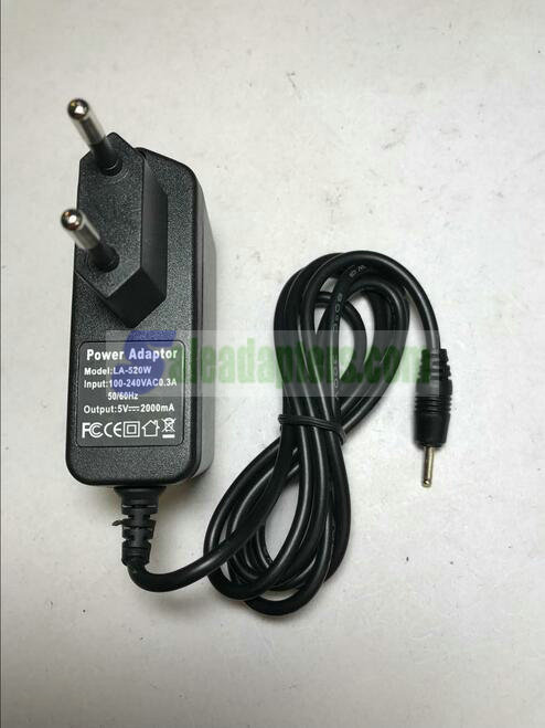 EU 2 PIN PLUG 5V Switching Adapter Power Supply Charger HX-168 for WM 7-inch Tablet