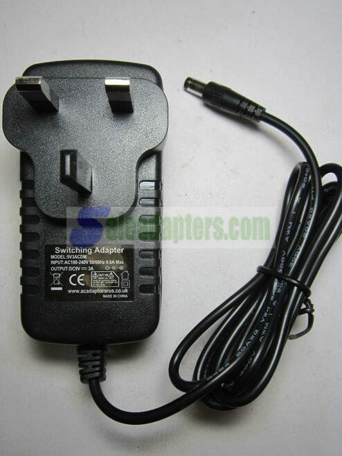 9V Mains AC Adaptor Power Supply for Philips DC315/05 Ipod Dock Docking Station