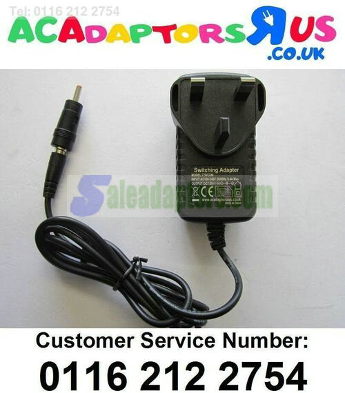 7.5V Mains AC-DC Adaptor Power Supply with 3.5mm x 1.3mm 3.5x1.3 DC Plug