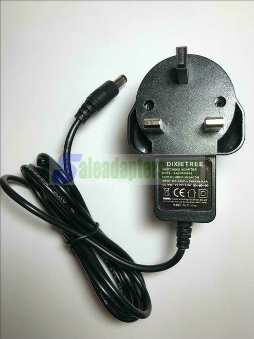 Replacement for 5V 1.5A AC-DC Adaptor Power Supply for Bush CDV-03965 DVD Player