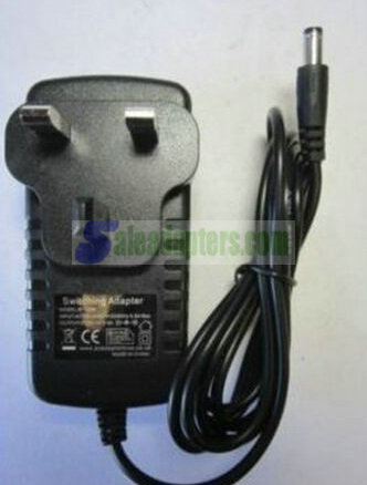 UK Replacement for SY AC-DC Adaptor Model SY-08020D-GS 8V 200mA 1.6VA