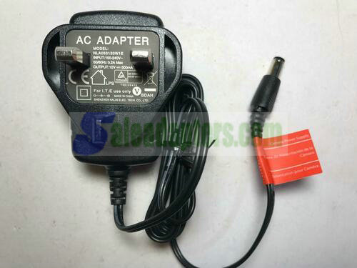 Replacement for 12V 400mA Switching Power Supply S008ACM1200040 UK Plug