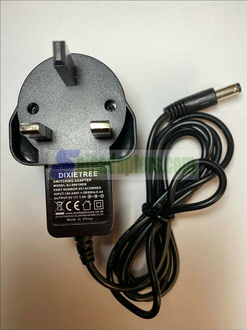 Replacement Negative Polarity 9V AC Adaptor for Casio CTK-2100 - Click Image to Close