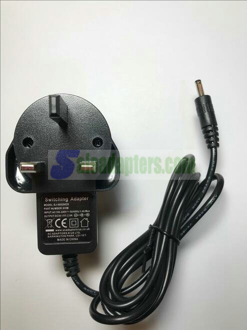 6V AC-DC Switching Adapter 4 KU1B-060-0200D UK (Type G) First years Baby Monitor