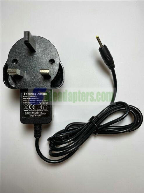 6v Mains AC-DC Switching Adapter for Mpb36 Baby Monitor Listening Unit