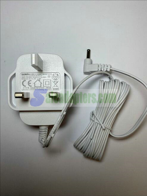 WHITE 6V 0.8A 3.5mmx1.3mm 3.5x1.3 Mains AC-DC Switching Adaptor Power Supply UK