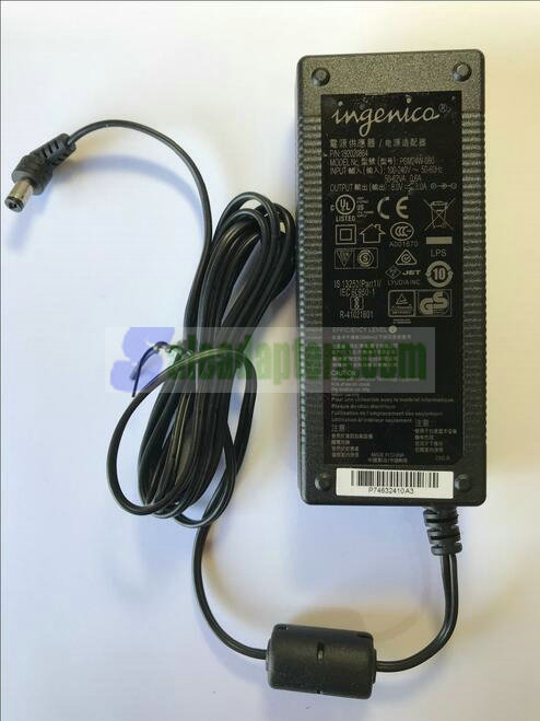 Genuine Ingenico 192020864 Model PSM24W-080 8.0V 3.0A AC-DC Adaptor Power Supply