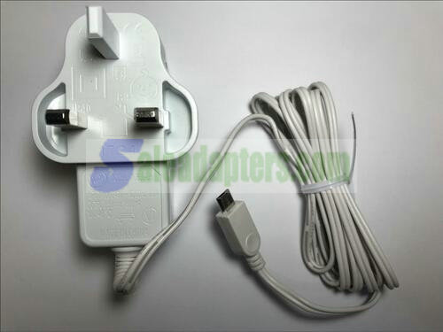 White 5V 1500mA 1.5A Charger for Motorola MBP38S MBP38S-2 MBP38S-3 Baby Monitor - Click Image to Close