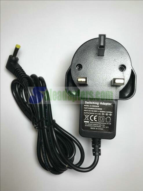 UK 5V Mains AC-DC Switching Adaptor Power Supply for model HK-AF050A200-CP