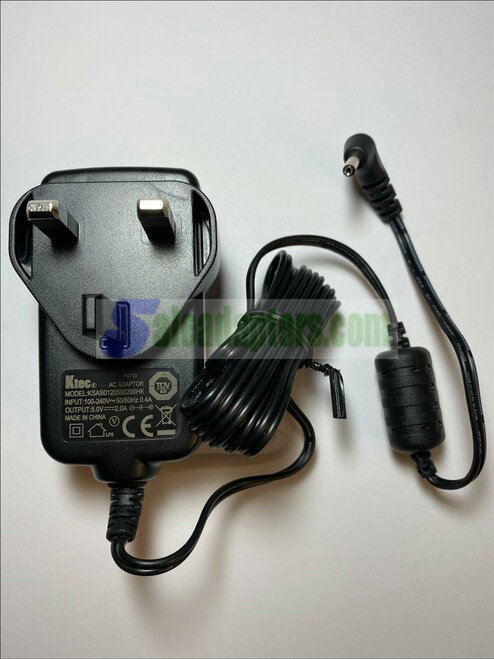 5V 2A 5.0V 2.0A KTEC P4713 KSAS0120500200HK AC ADAPTOR POWER SUPPLY UK PLUG