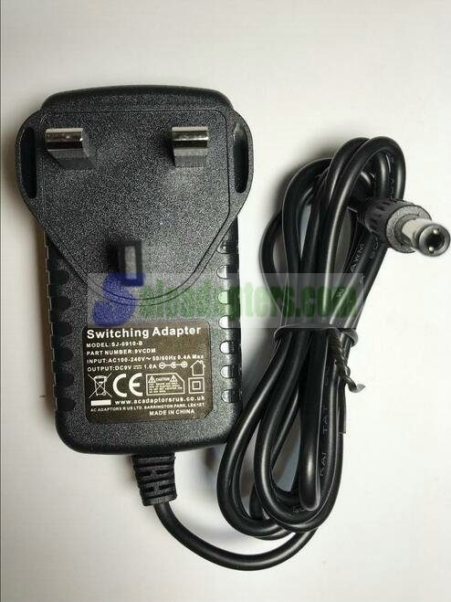 Replacement for 9V 1A Peak Switching Power Supply UKBK10W0901000 AC-DC Adaptor