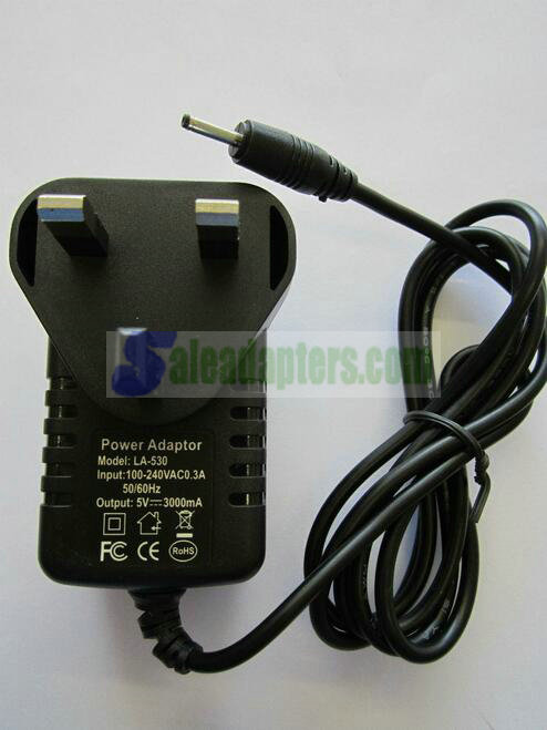 5V 2A Mains AC-DC Power Adaptor Charger for Bush MyTablet2 8 Inch 8GB Tablet PC - Click Image to Close