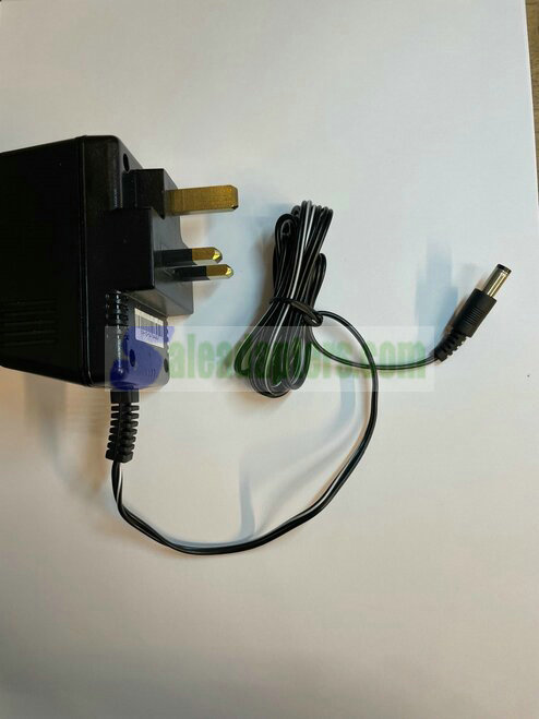 9V 500mA 4.5VA Unregulated AC-DC Adaptor Power Supply Charger UK Plug 5.5x2.5mm