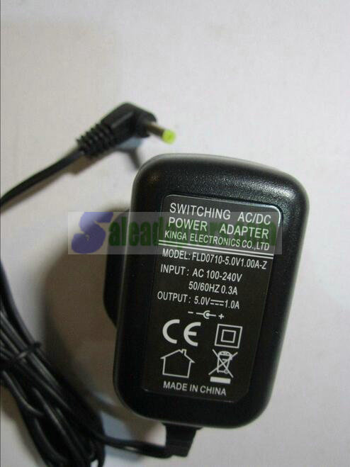 Kinga Electronics 5.0V 1.0A Switching AC/DC Power Adapter FLD0710-5.0V1.00A-Z