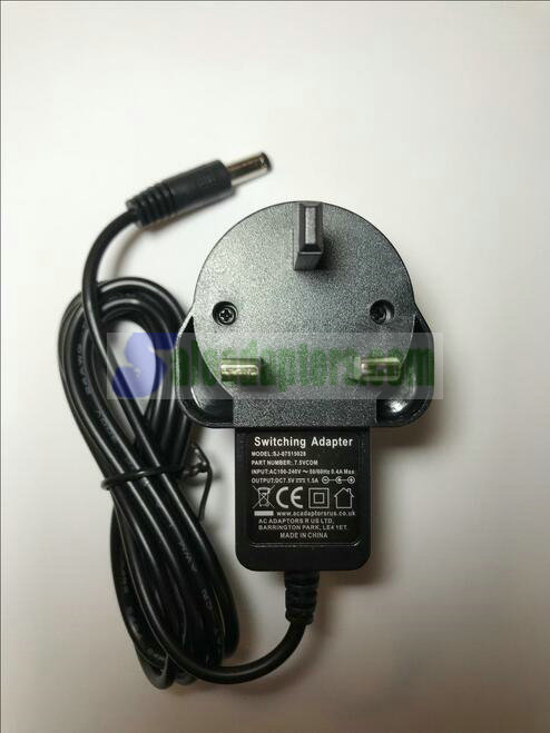 7.5V Replacement 4 7.2V Switching Adapter 4 Home-tek Carpet Sweeper HT811 - Click Image to Close