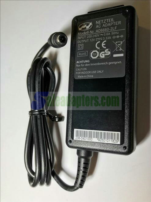 Genuine Netzteil AC Adapter AD6660-2LF 12V 3.33A Desktop Power Supply